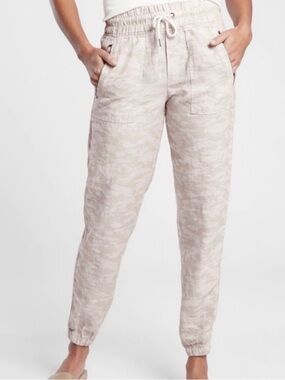 Athleta Cabo Tide Linen Pant